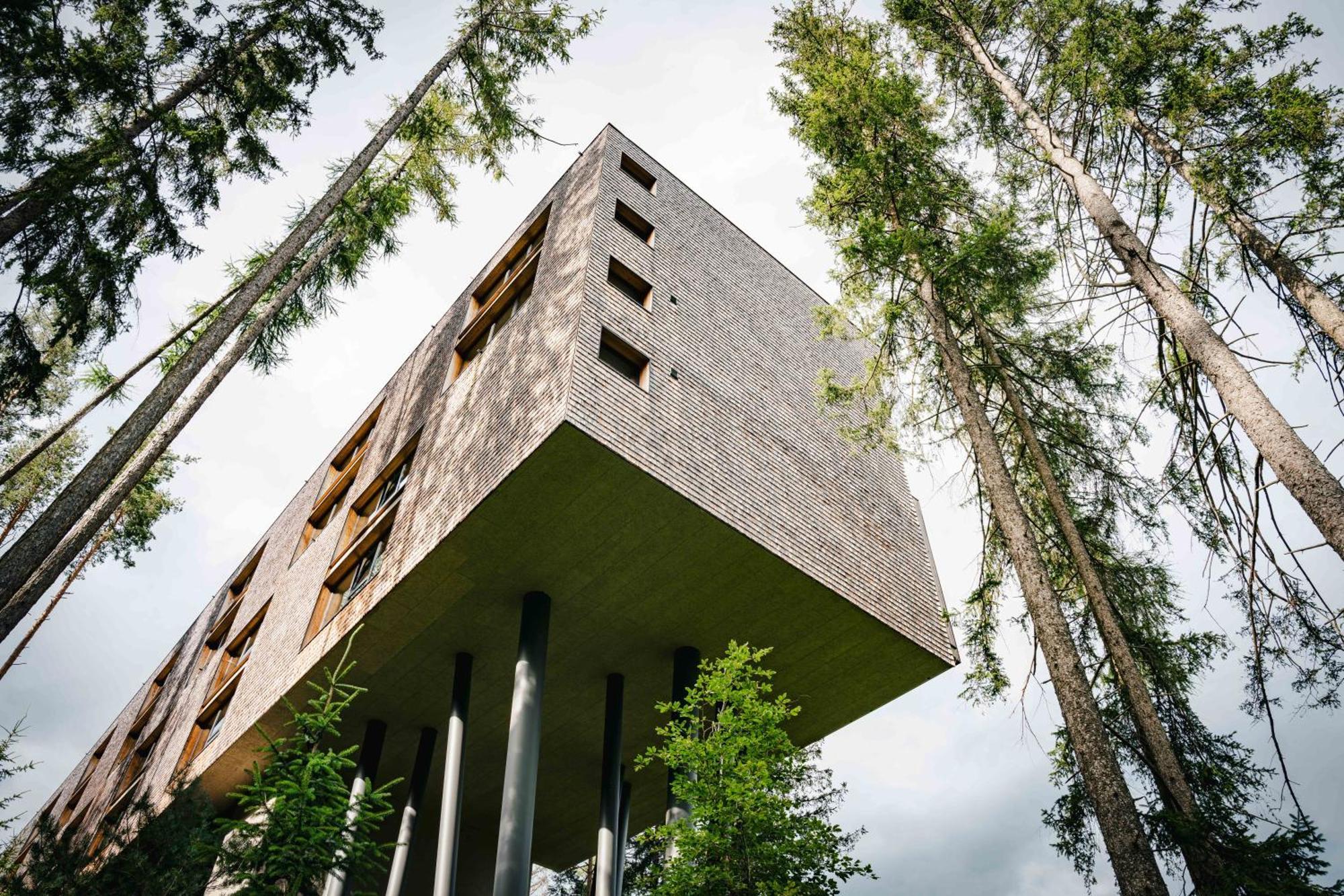 My Arbor - Dolomites Hotel Bressanone Exterior foto The "Cube"